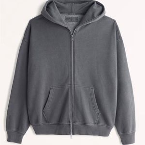 A&F Soft Essential Zip Up Hoodie